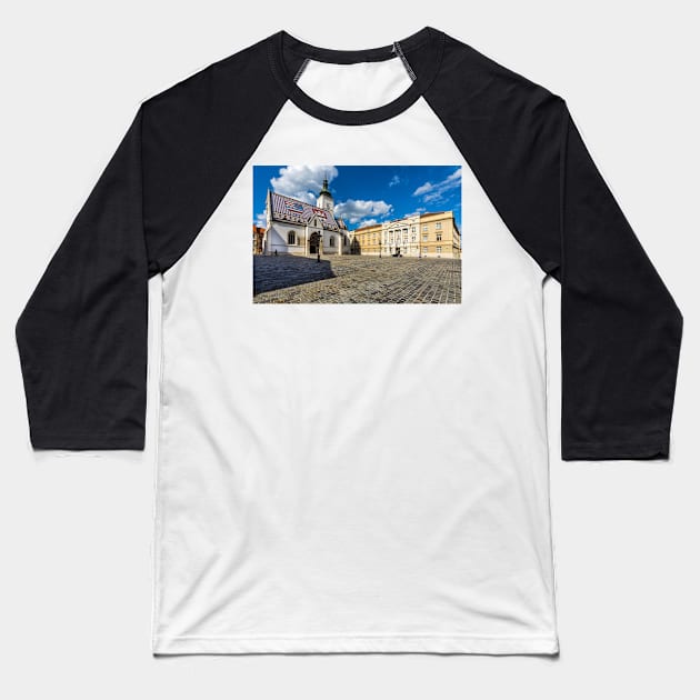 Zagreb Baseball T-Shirt by ivancoric